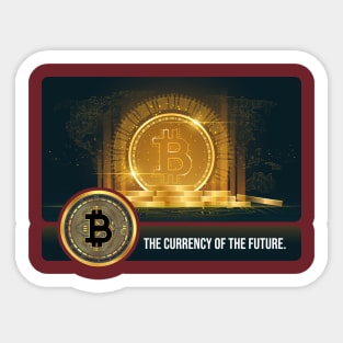 Bitcoin Throne Sticker